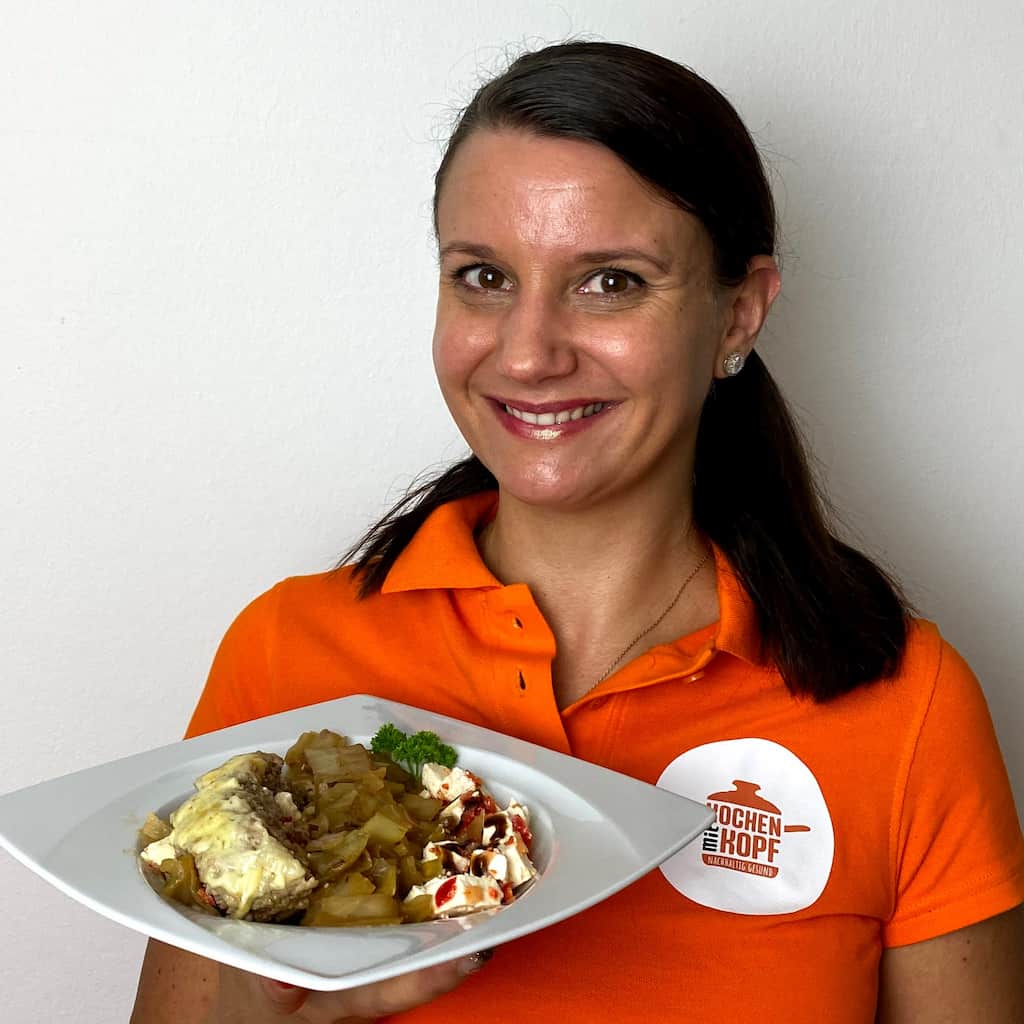 Schmorkraut mit gefülltem Hackbraten in 40 Minuten mit AMC